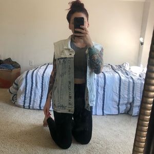 Multi Denim Vest